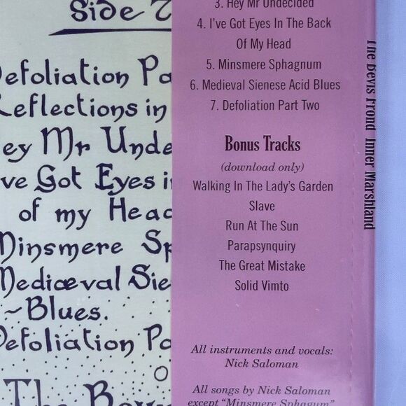 The Bevis Frond – Inner Mashland – Deep Purple Vinyl, LP, Reissue, Fire Records, - Picture 5 of 5